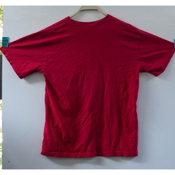 Vintage Disney Mickey and Friends Disney World Florida T-Shirt Red Size L - Picture 5 of 5